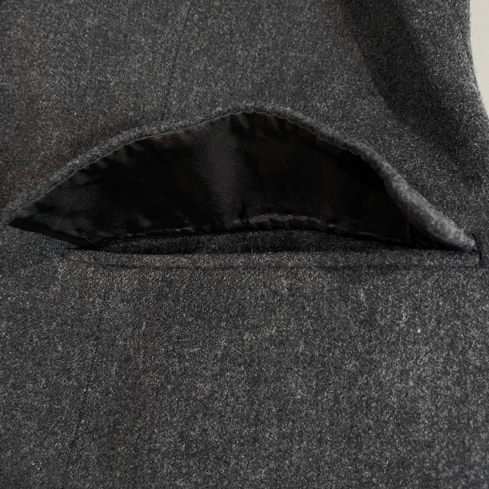 Pendleton Wool Blazer 1 Button Gray Size 14 Made … - image 7